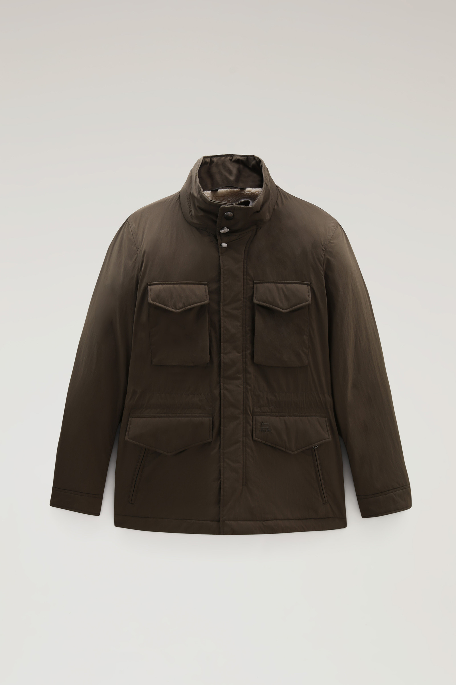 Ripstop-Feld-Jacke mit recyceltem Sherpa-Futter Grün photo 5 | Woolrich
