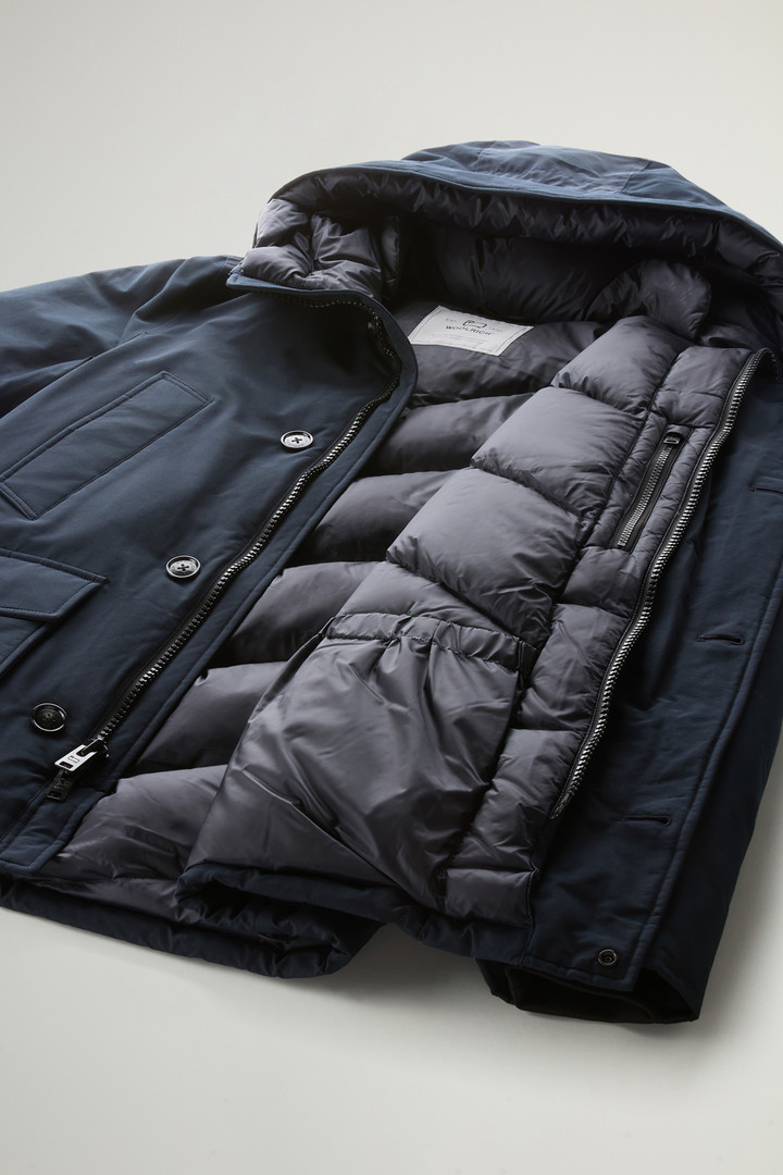 Arctic Anorak in Ramar Cloth Blu photo 10 | Woolrich