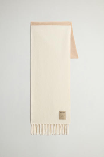 Schal aus reiner Wolle mit Fransen Beige | Woolrich