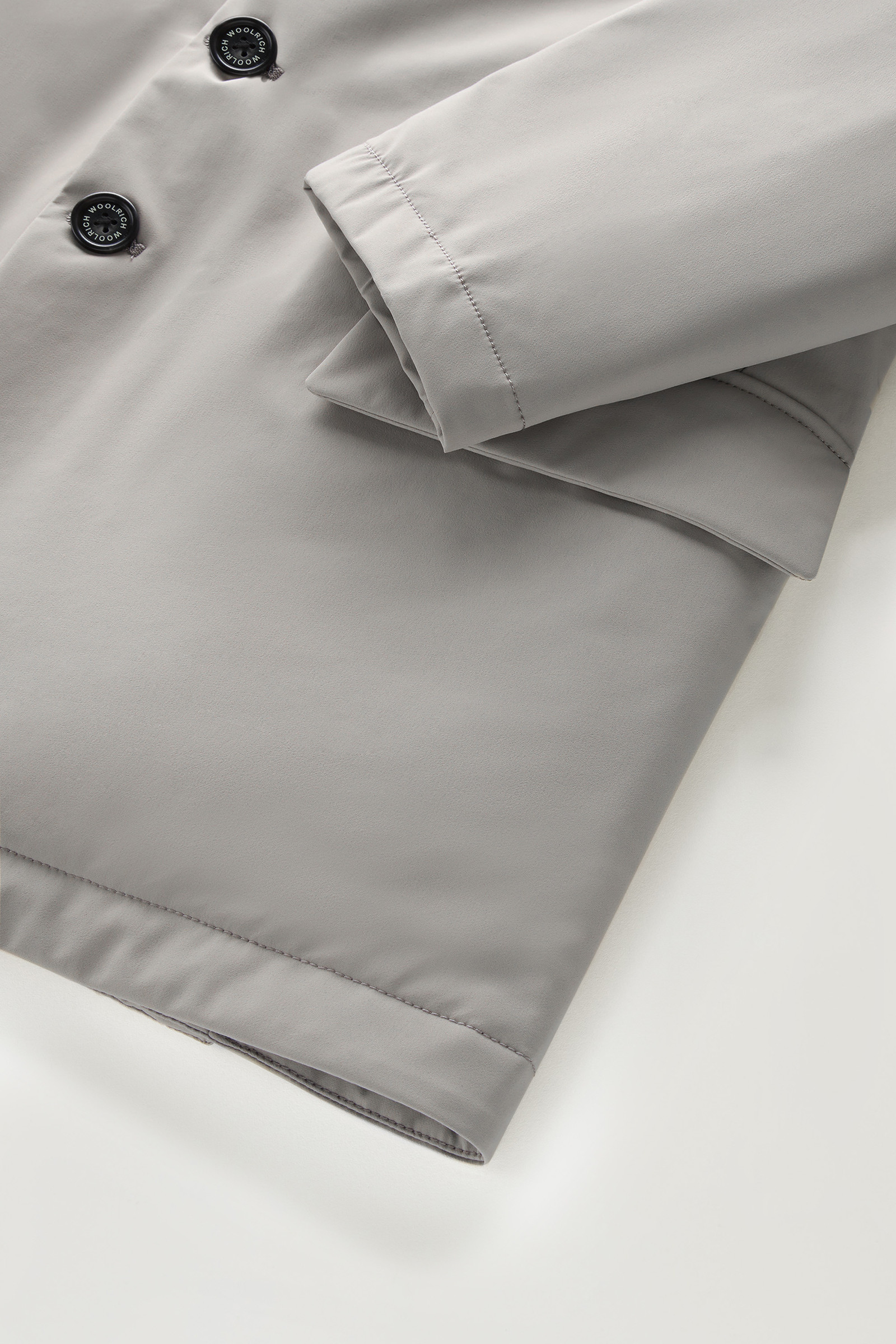 Down Blazer in Stretch Nylon Taupe photo 7 | Woolrich