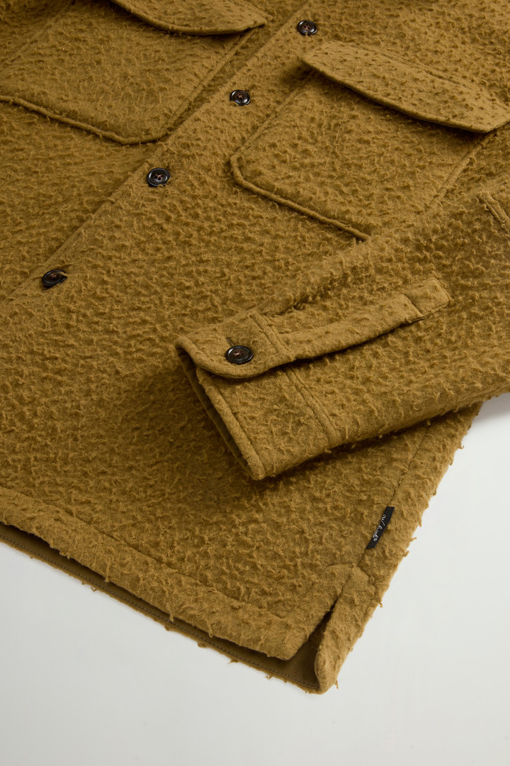 Overshirt aus italienischer Schurwollmischung aus dem Casentino by Todd Snyder Grün photo 7 | Woolrich