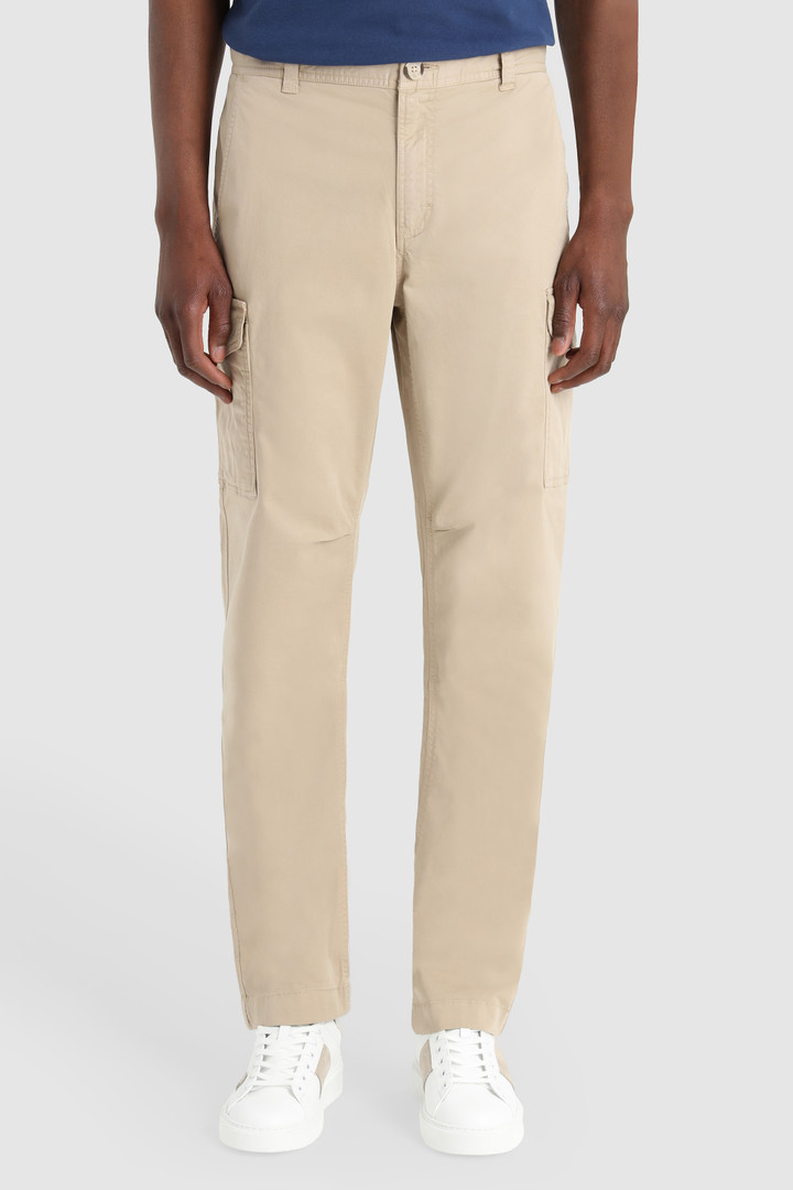 Garment-Dyed Cargo Pant Beige | Woolrich