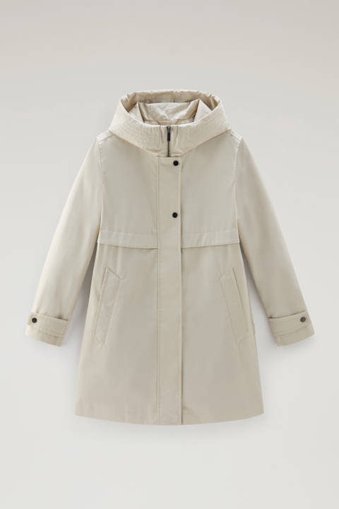 Havice Lightweight Parka in Best Cotton Beige photo 2 | Woolrich