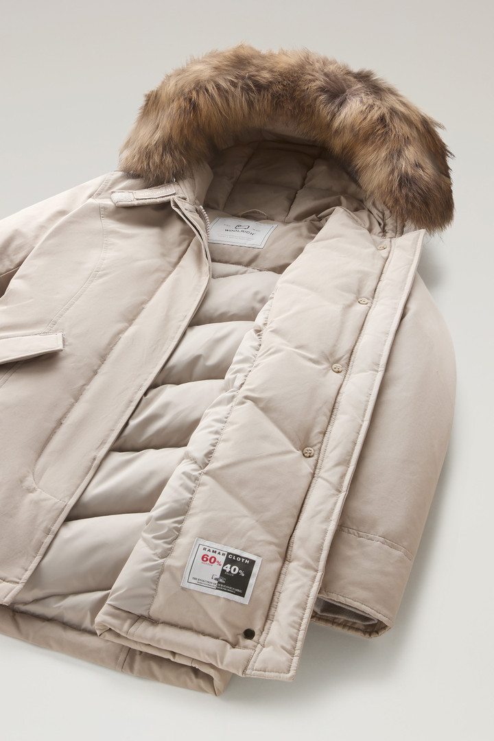 Arctic Parka van Ramar Cloth-stof met afneembare bontrand Grijs photo 5 | Woolrich