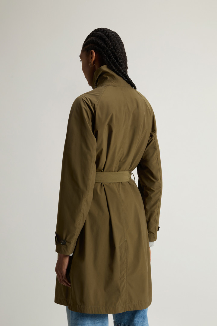 Urban Touch Trench Coat Green photo 3 | Woolrich