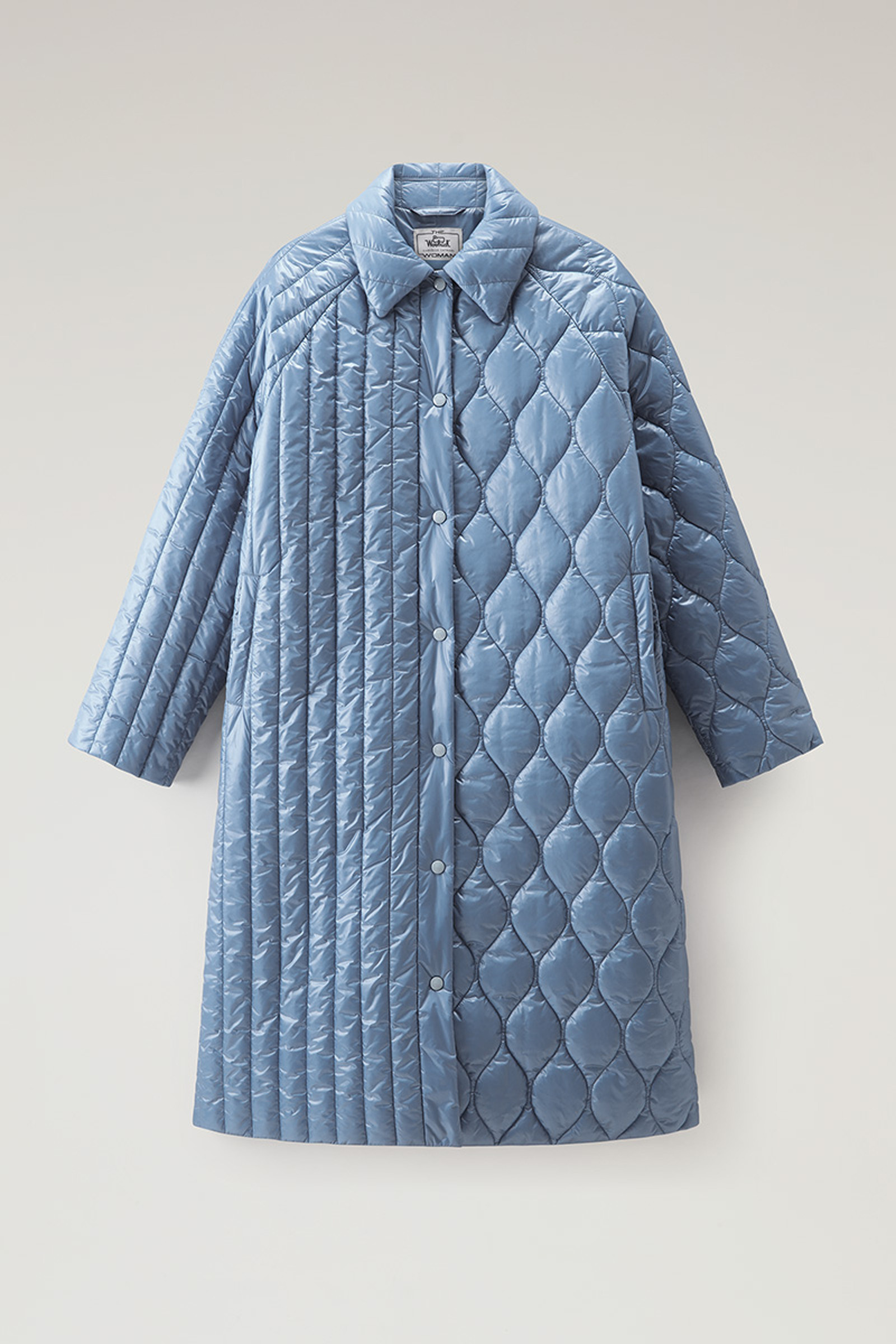 3-in-1 Double Overcoat in Melton Wool and Nylon - Daniëlle Cathari / Woolrich Brown photo 11 | Woolrich