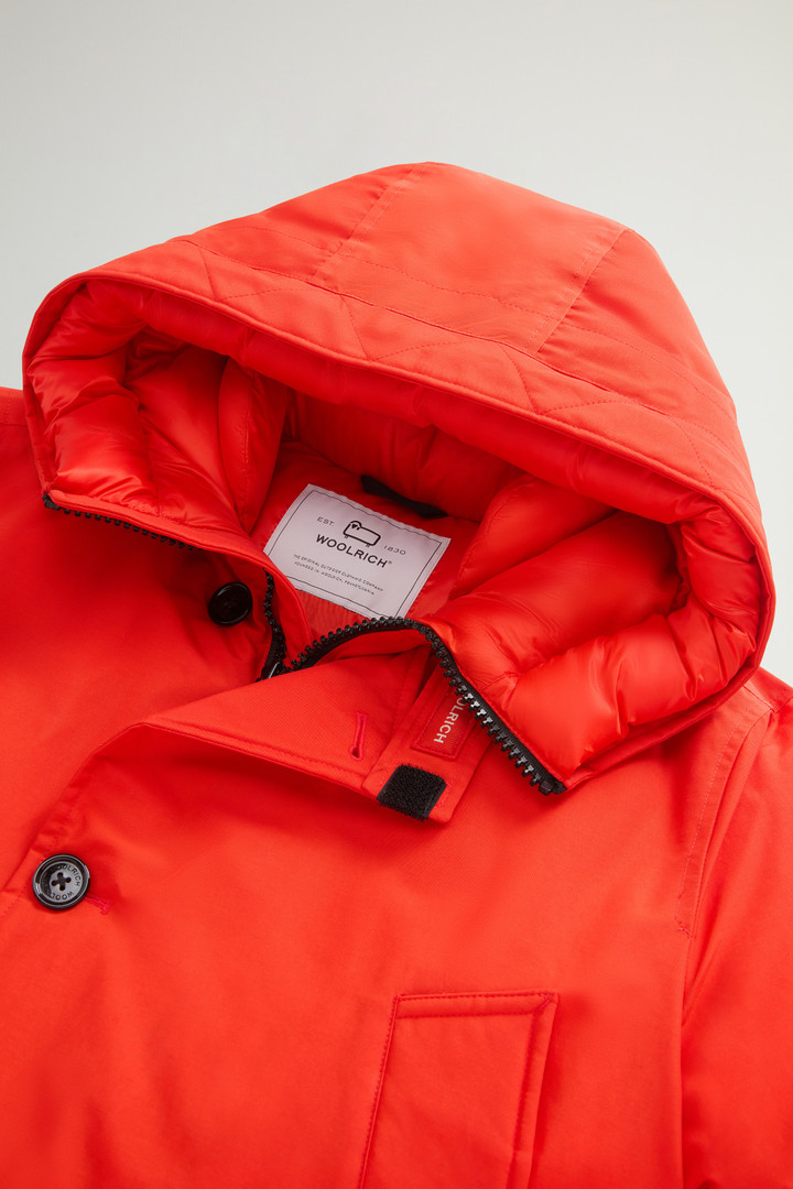 Arctic Anorak in Ramar Cloth Orange photo 6 | Woolrich