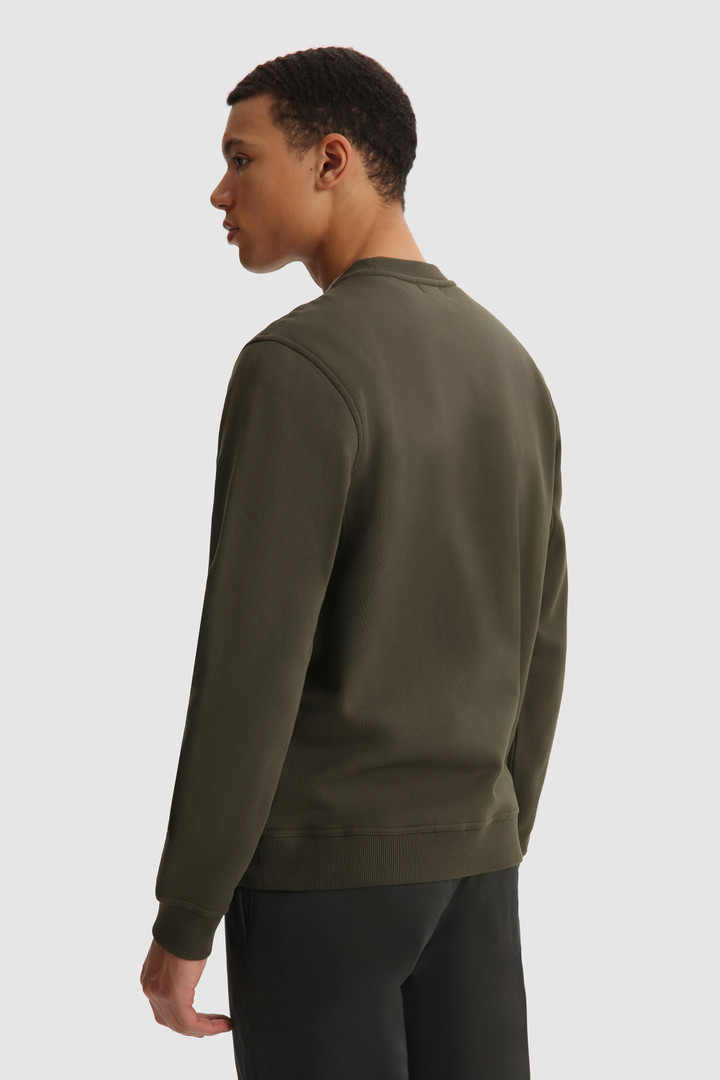 Jersey Luxe con cuello redondo y logotipo en relieve