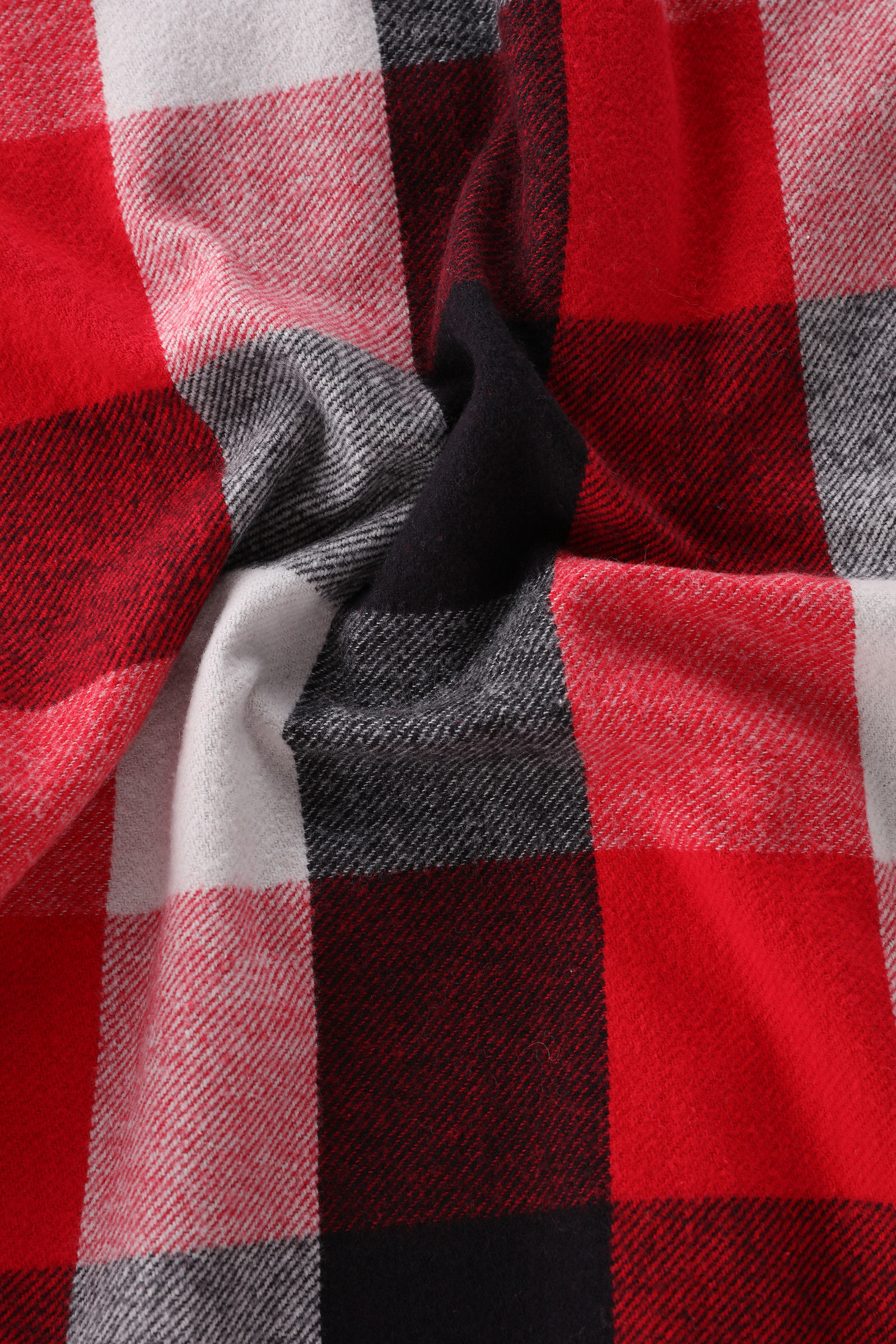 Buffalo Check Boyfriend Flannel Shirt Red photo 9 | Woolrich