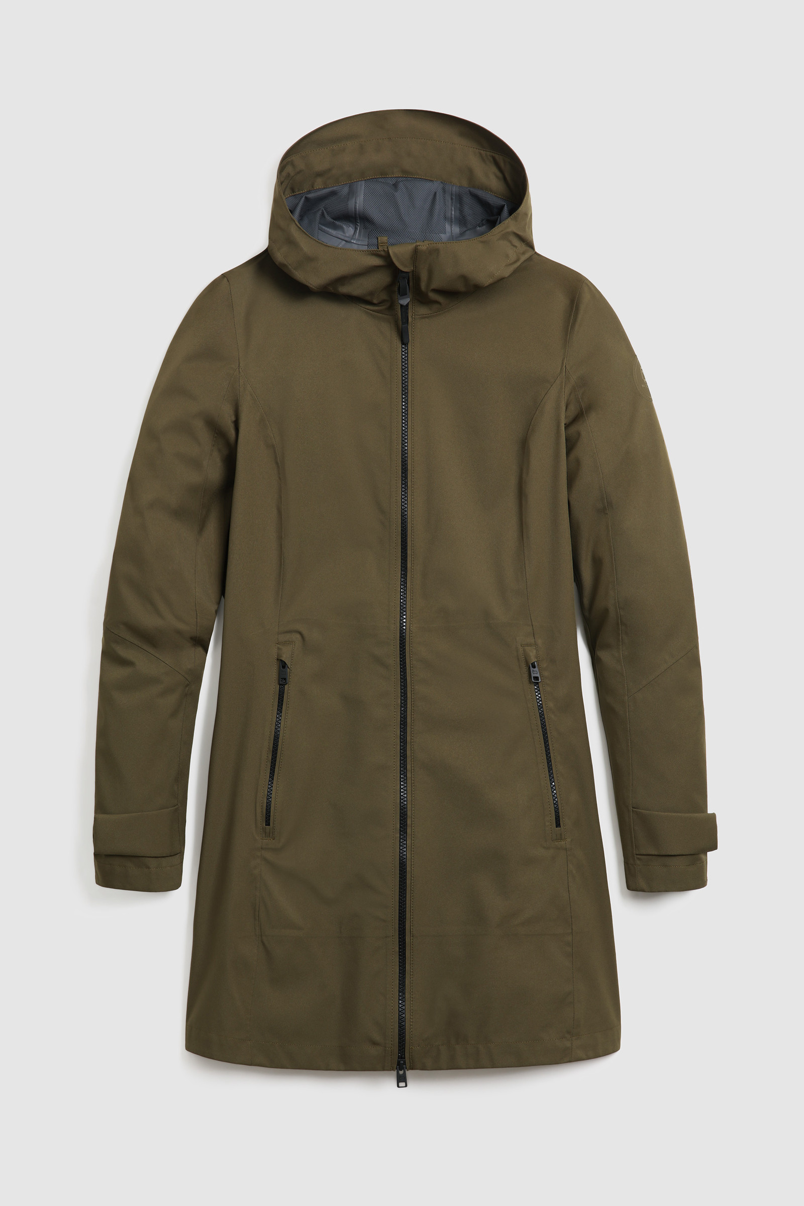 Leavitt Ultralight Waterproof Parka Green photo 4 | Woolrich