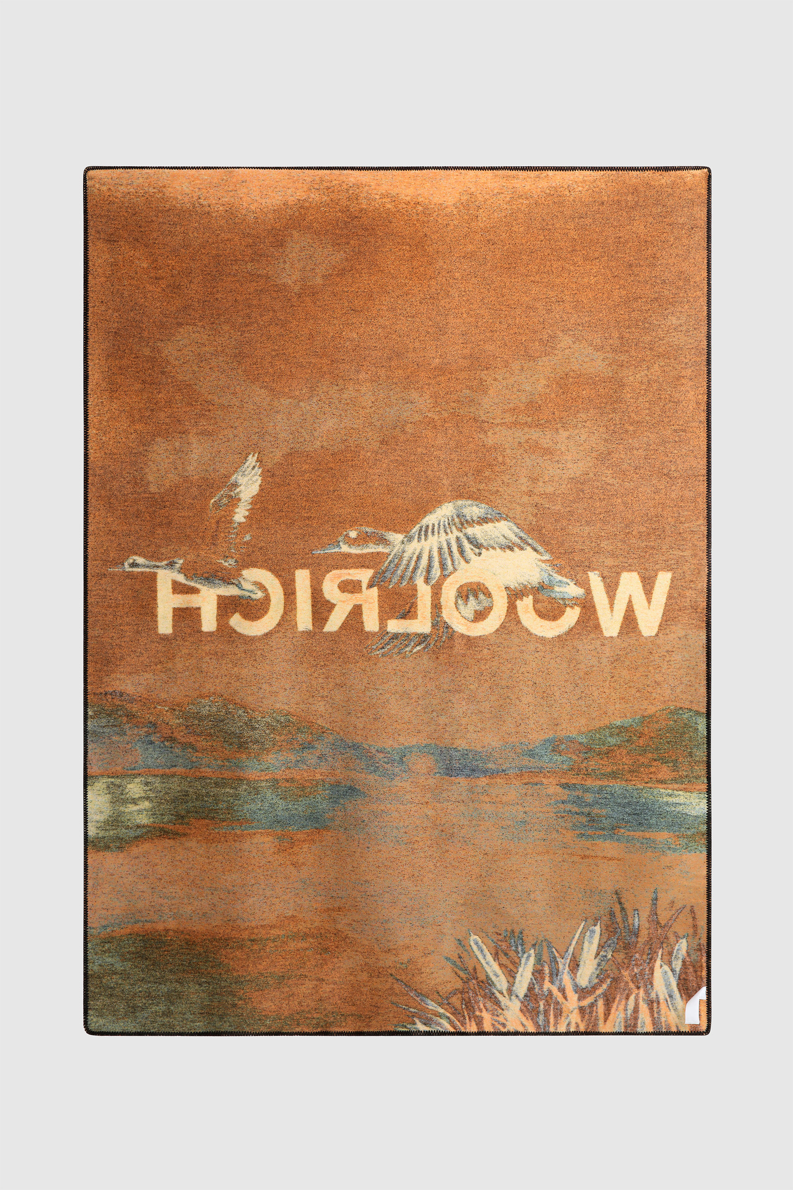Duck Blanket Blue photo 3 | Woolrich