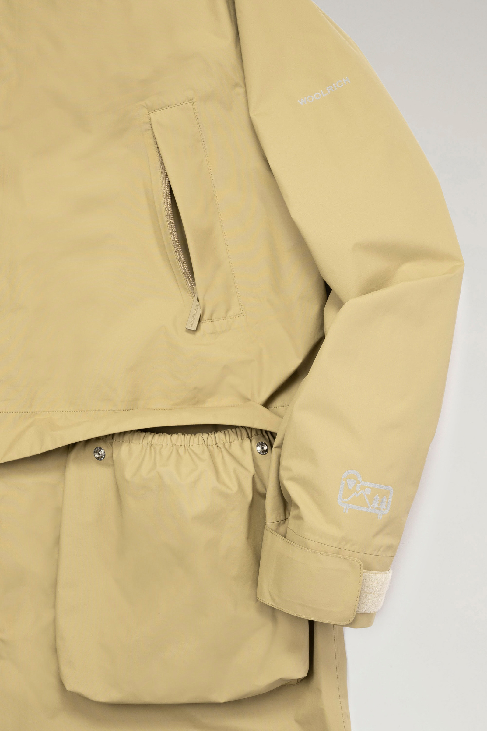 Blue Ridge Parka lungo 3 in 1 impermeabile beige photo 8 | Woolrich
