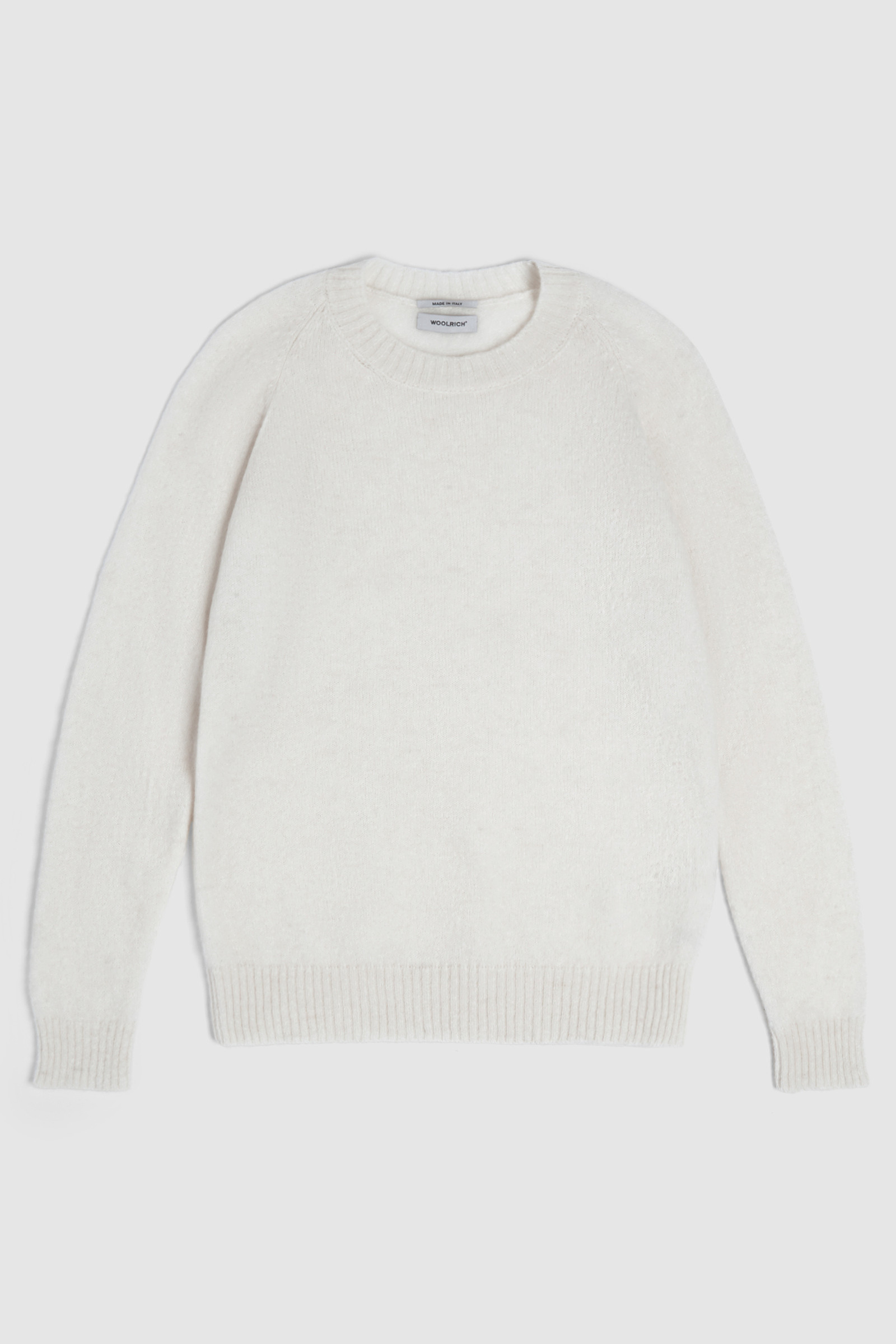 Trui van alpaca met ronde hals