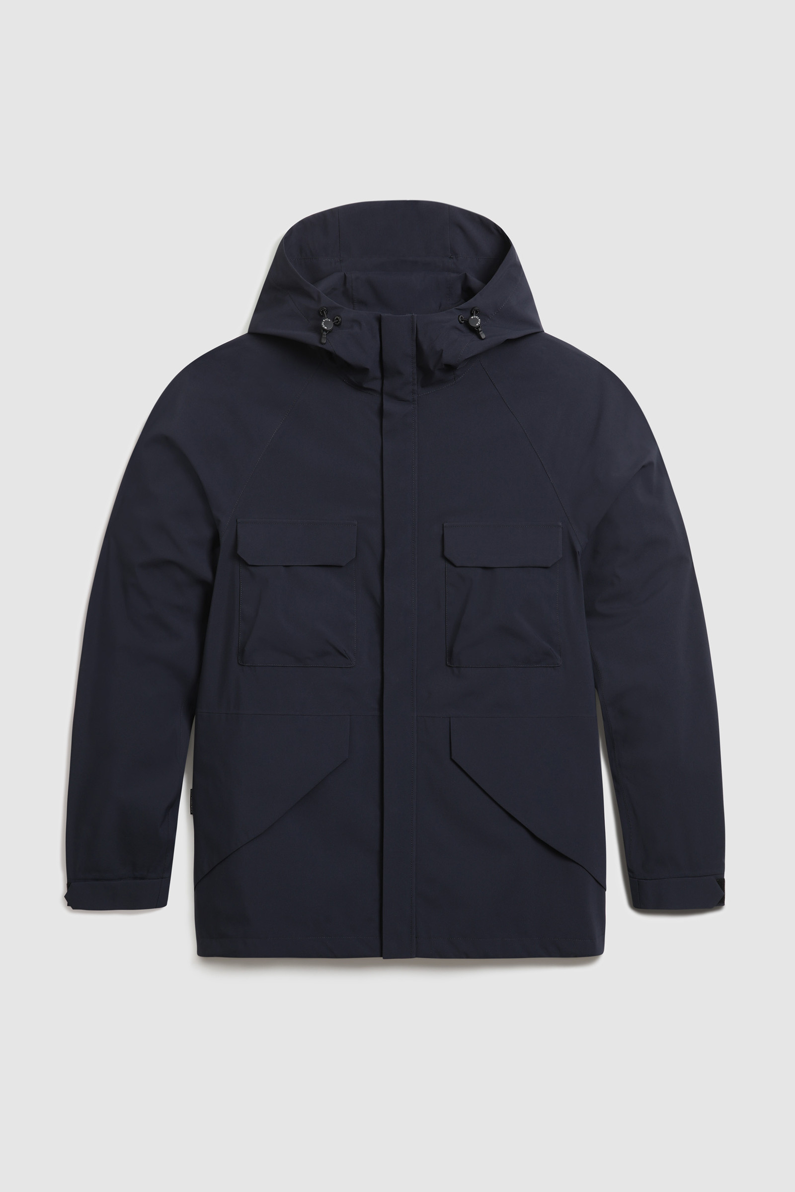 Zweilagige, wasserdichte, ultraleichte Jacke Mountain Blau photo 4 | Woolrich