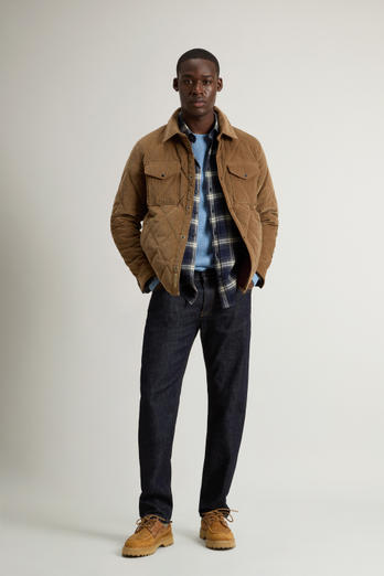 Alaskan Overshirt in Corduroy Brown | Woolrich
