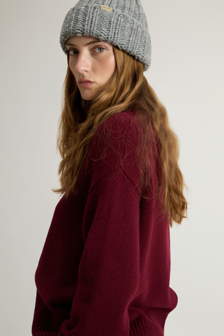 SUPERGEELONG TURTLENECK Red photo 4 | Woolrich
