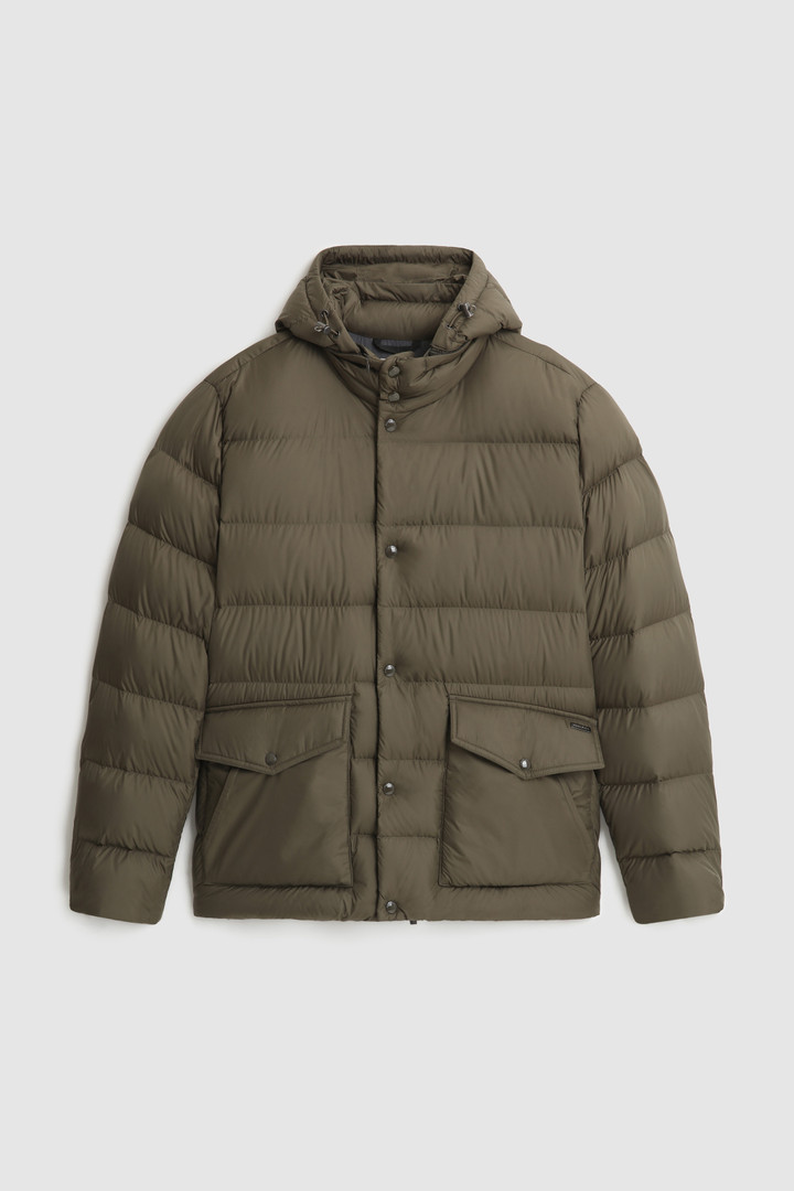 Sierra Padded Jacket with Removable Hood Green photo 8 | Woolrich