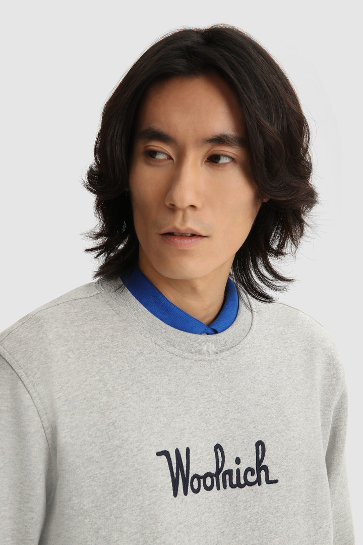 Essential crewneck sweatshirt in organic cotton