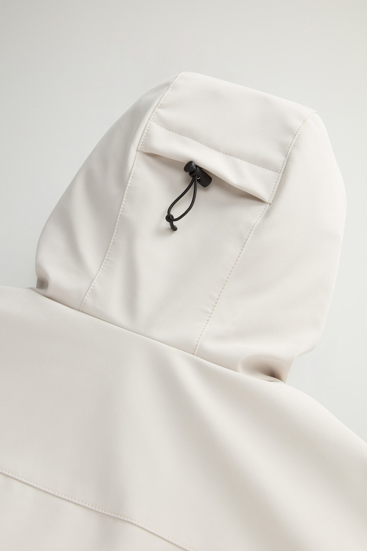 Pacific Jacket in Tech Softshell White photo 7 | Woolrich