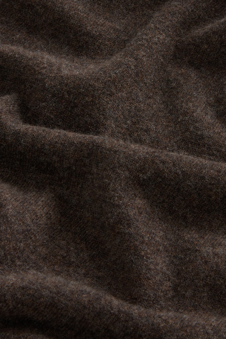 Pure Wool Crewneck Sweater Brown photo 7 | Woolrich