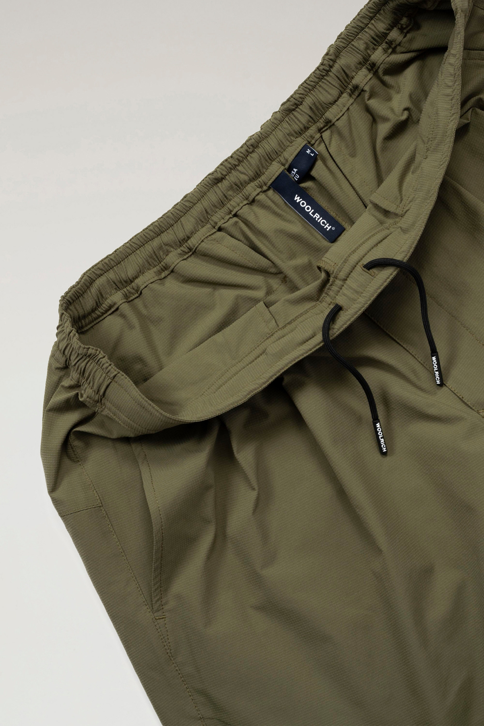 High Aeration Shorts in Stretch Ripstop Green photo 6 | Woolrich