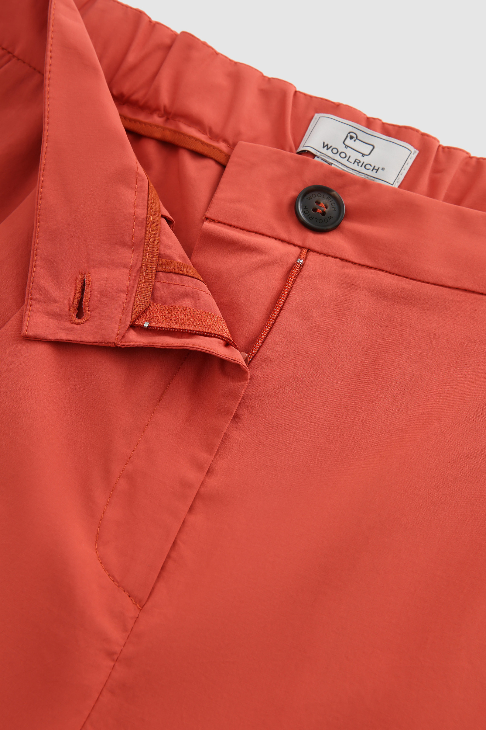 Cotton Poplin Pant Red photo 5 | Woolrich