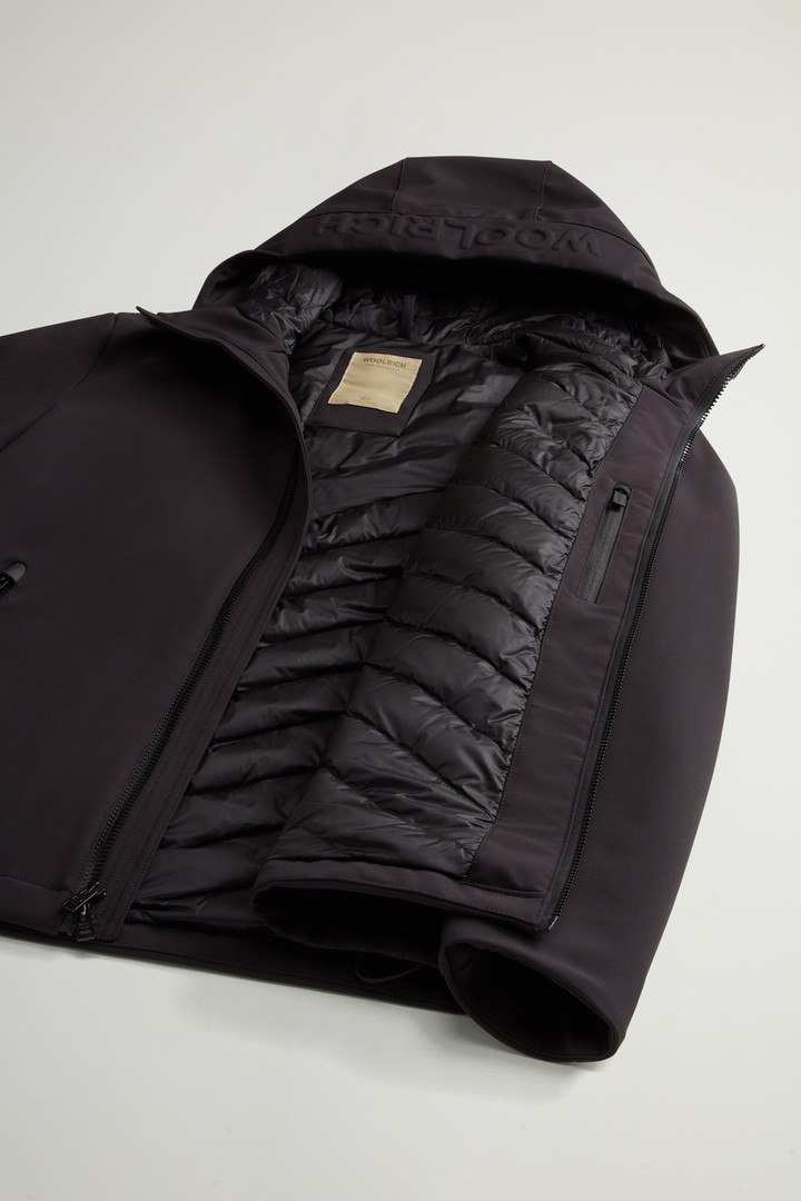 Pacific Jacket in Tech Softshell Black photo 9 | Woolrich