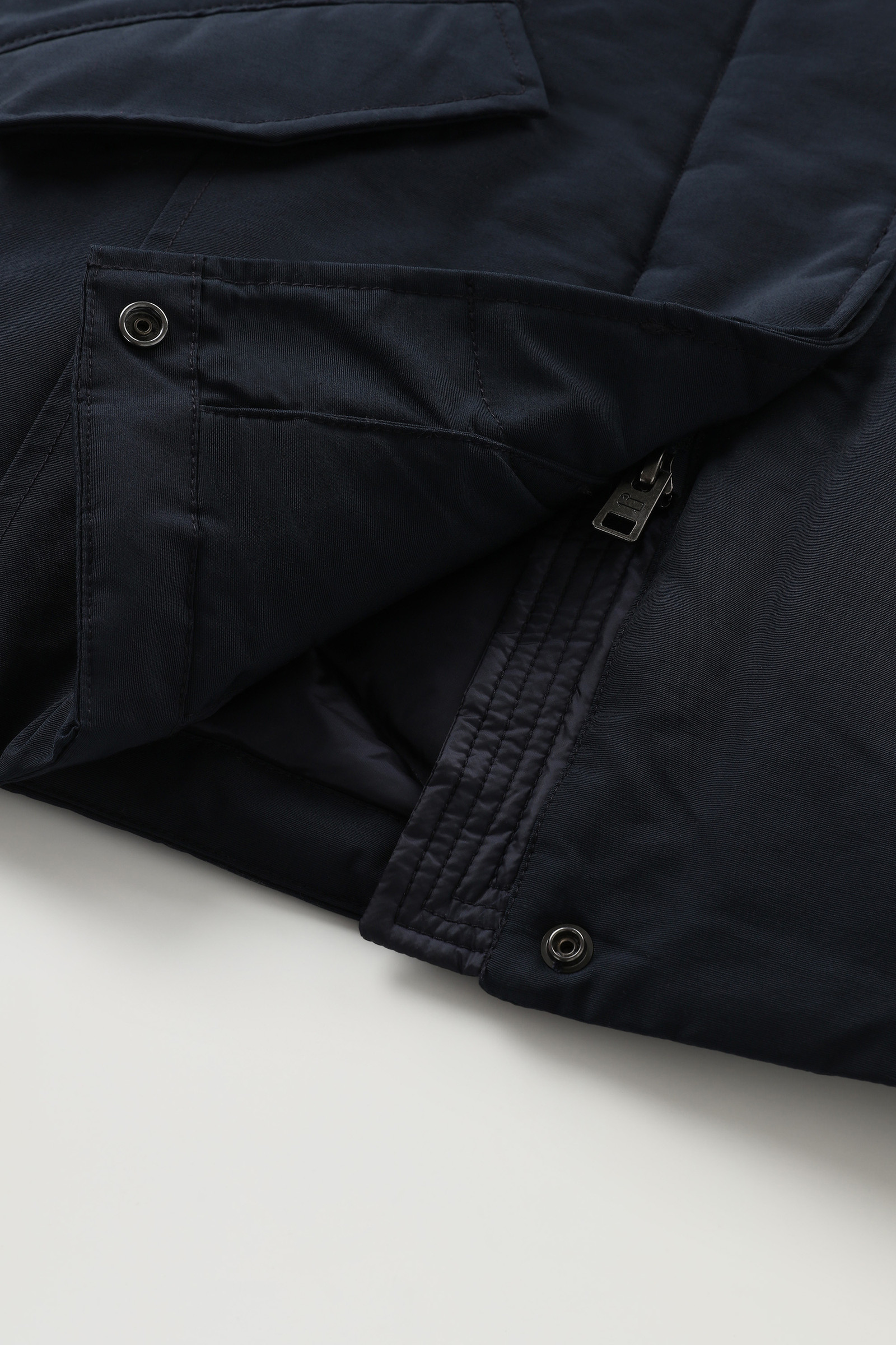 Girls' Arctic Parka Cloth in Ramar Blue photo 7 | Woolrich