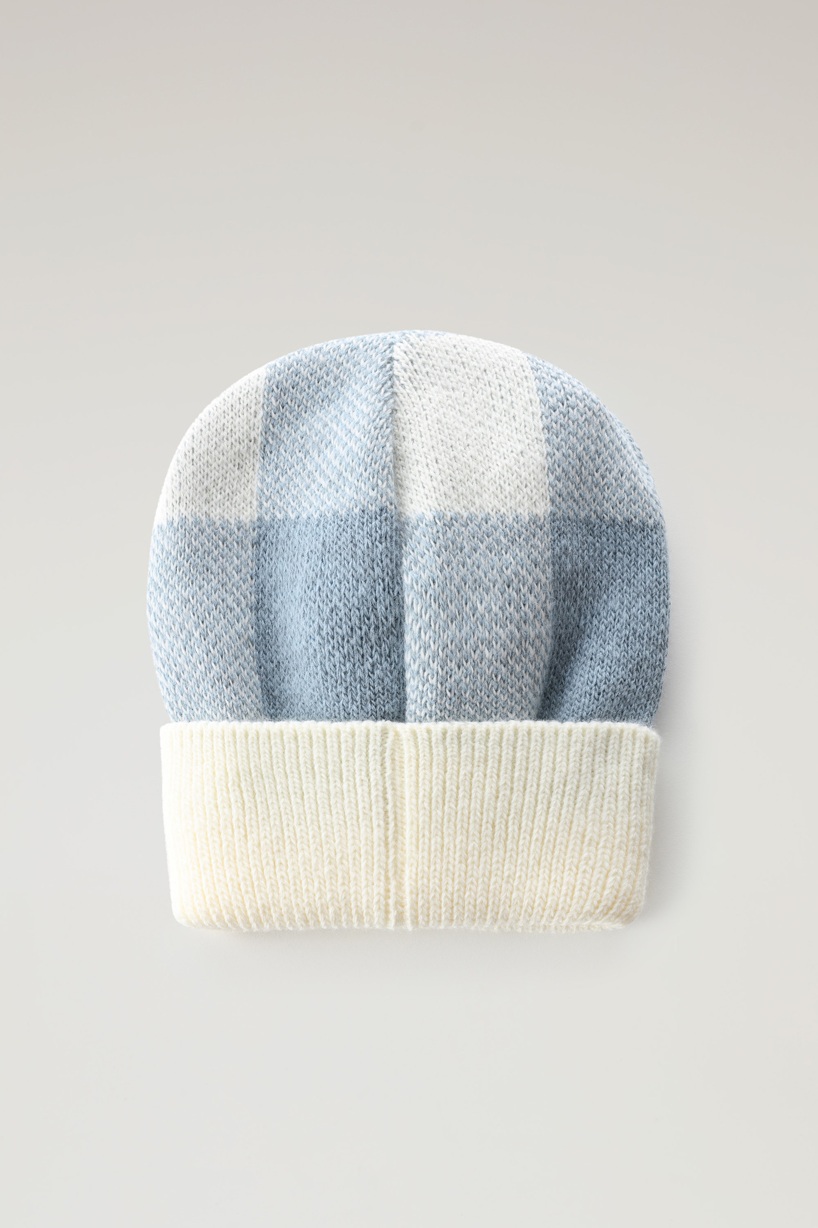 Karomuster Beanie für Mädchen Blau photo 2 | Woolrich