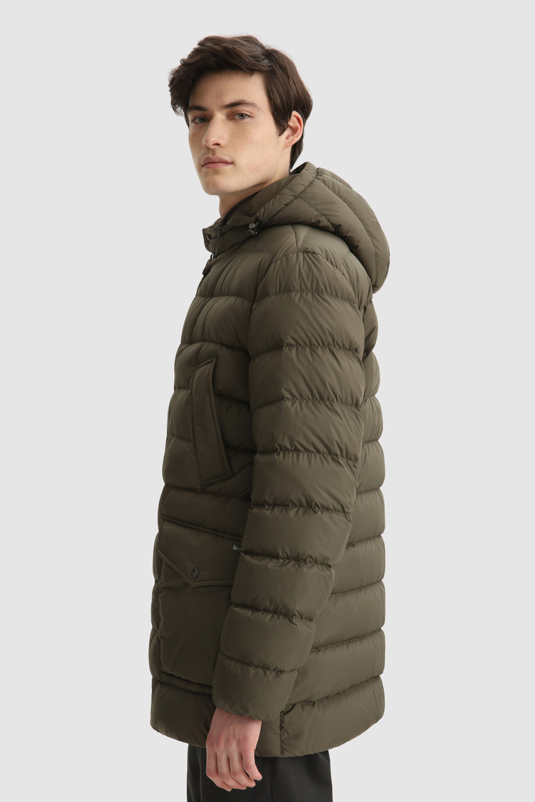 Sierra Parka quilted with removable hood