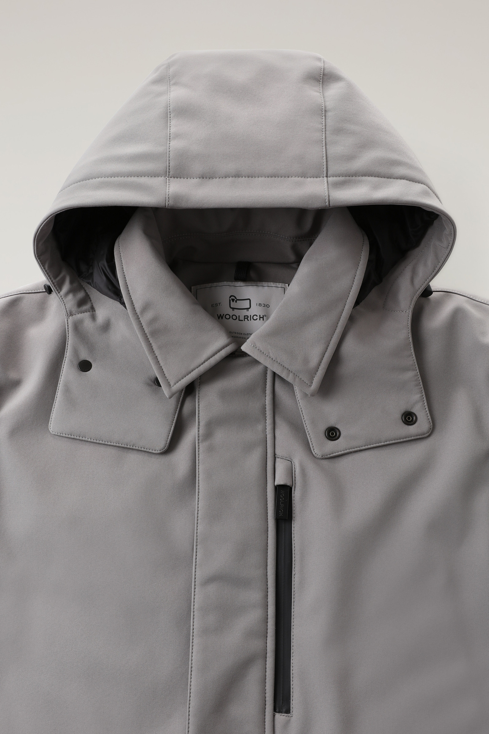 Barrow Mac Softshell Coat Grey photo 5 | Woolrich