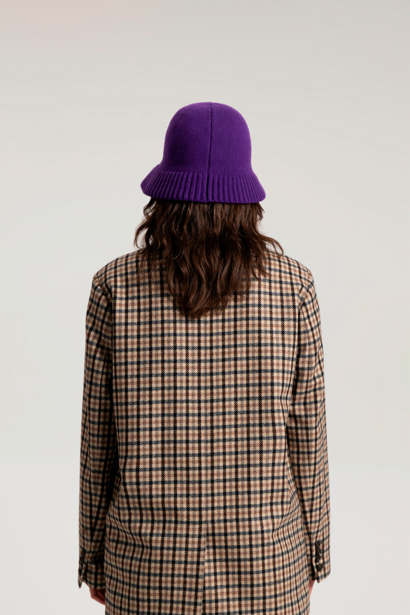 Knitted Hat in Pure Wool - Daniëlle Cathari / Woolrich Lilac photo 2 | Woolrich