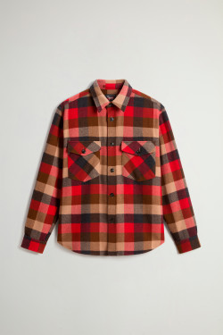 Red Grey Check