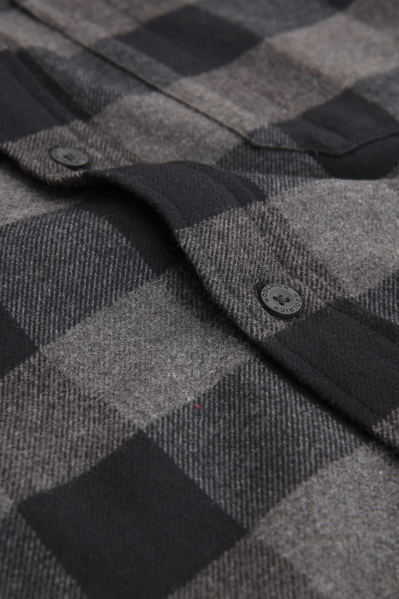 Camicia Trout Run con motivo d'archivio Buffalo Check nero photo 10 | Woolrich