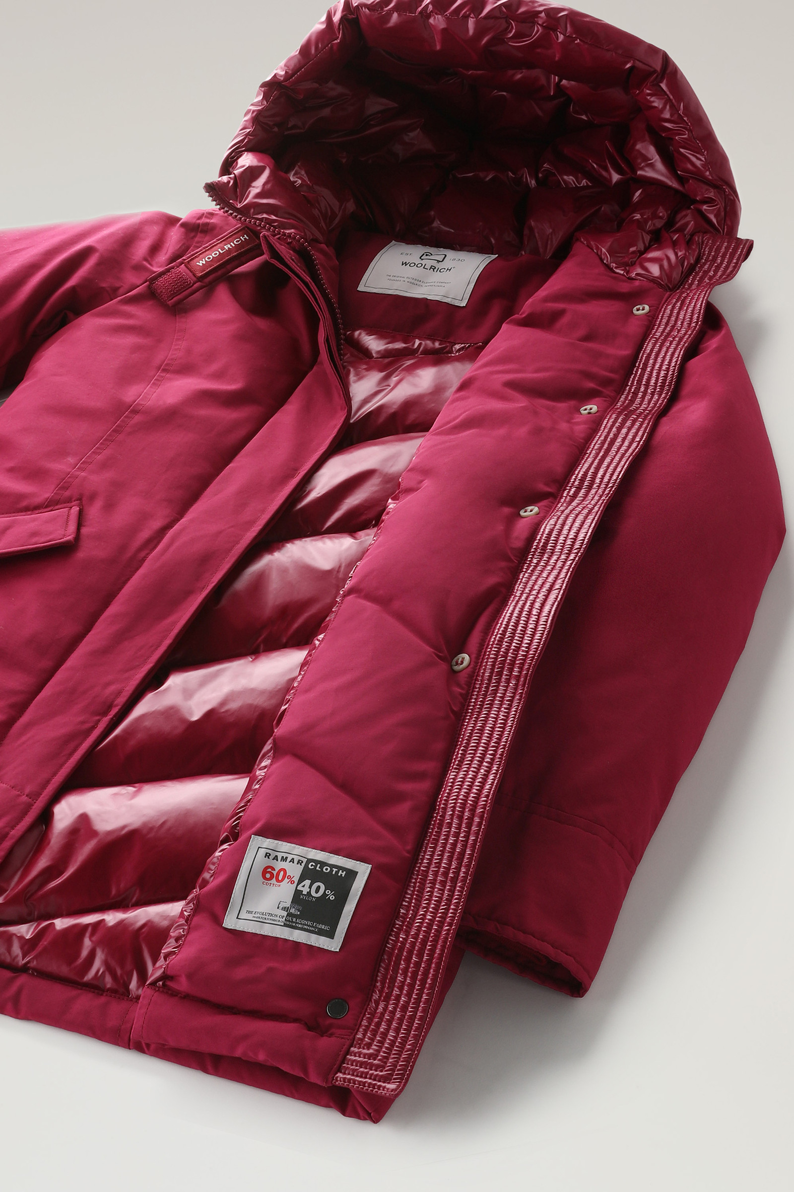 Arctic Parka en Ramar Cloth rouge photo 9 | Woolrich