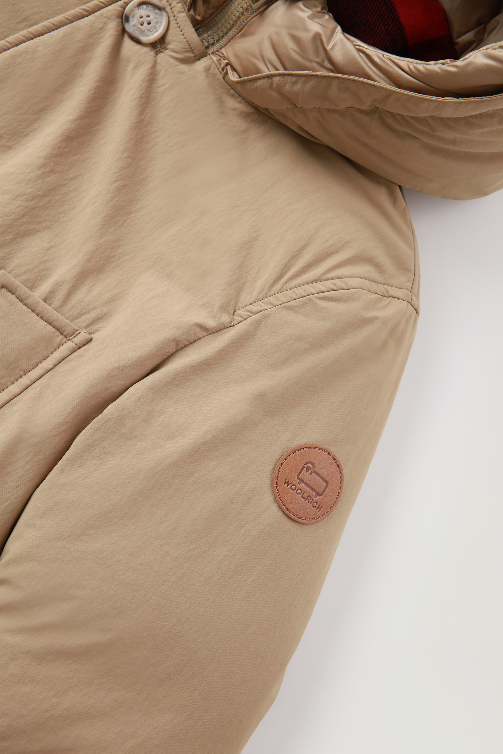 Bayman Parka aus Taslan-Nylon für Jungen khaki photo 4 | Woolrich