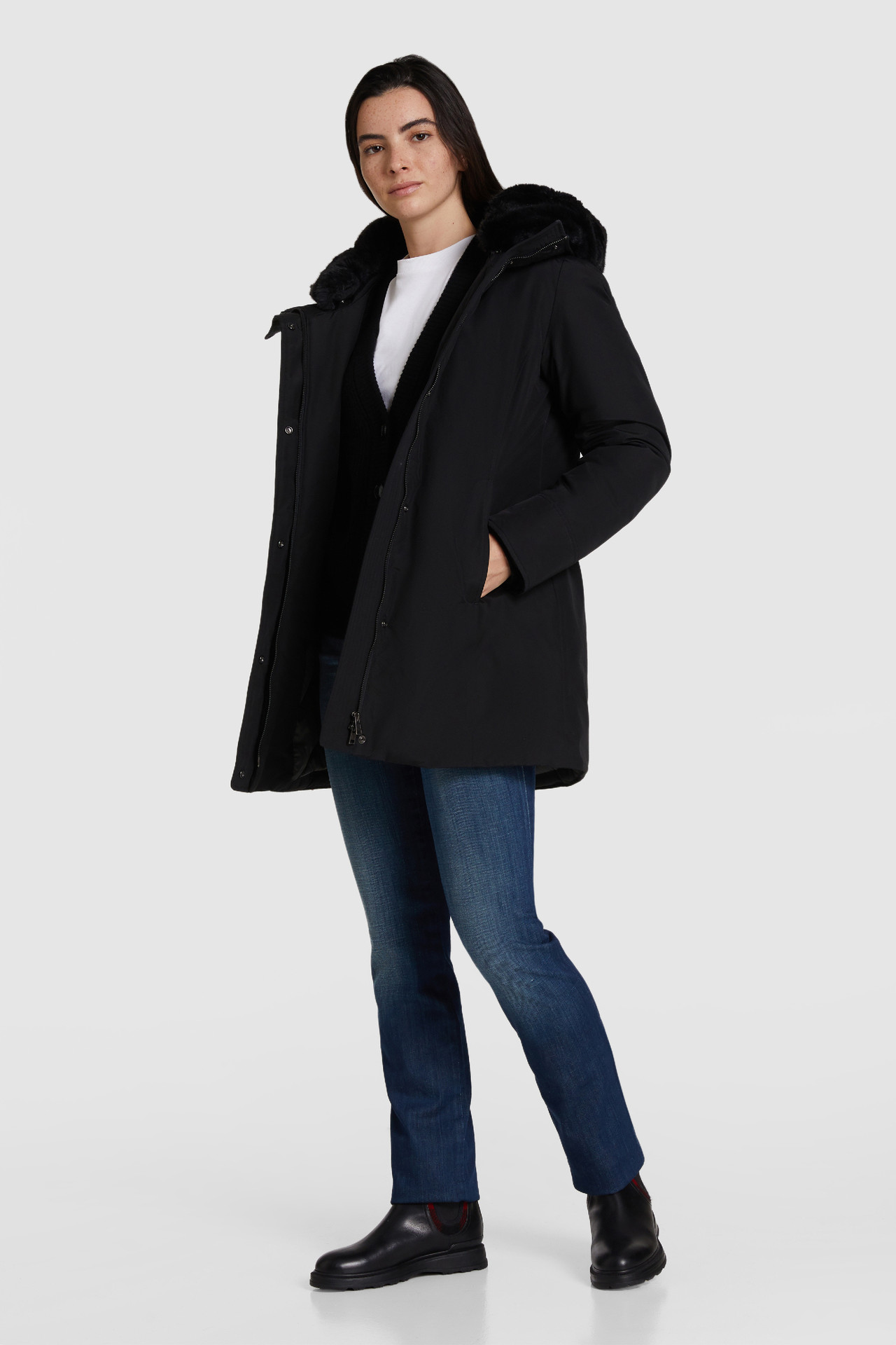 Boulder Parka Pelliccia Sintetica