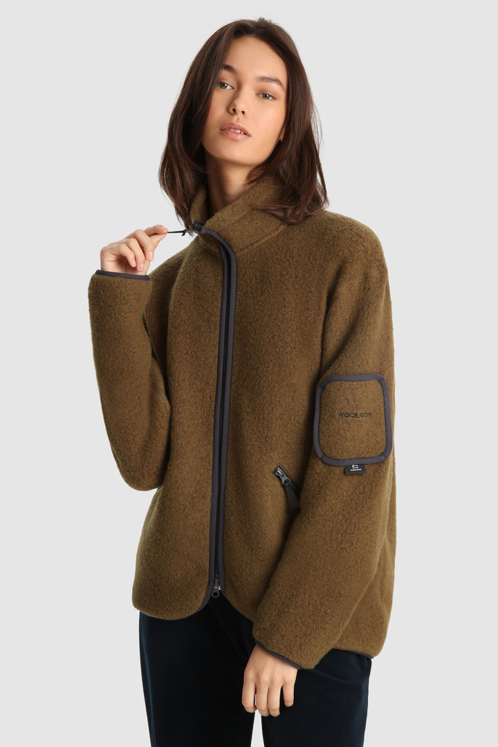 Terra Light Melton full-zip pullover