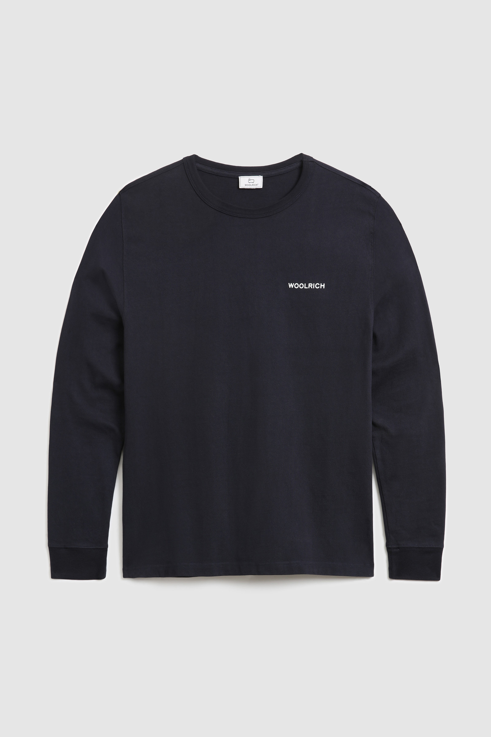 Long-Sleeve Shirt with Back Print Blue photo 4 | Woolrich