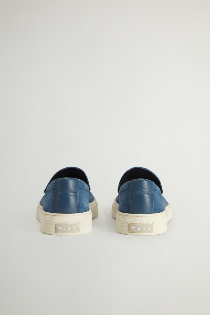 Suede Loafers Blue photo 3 | Woolrich