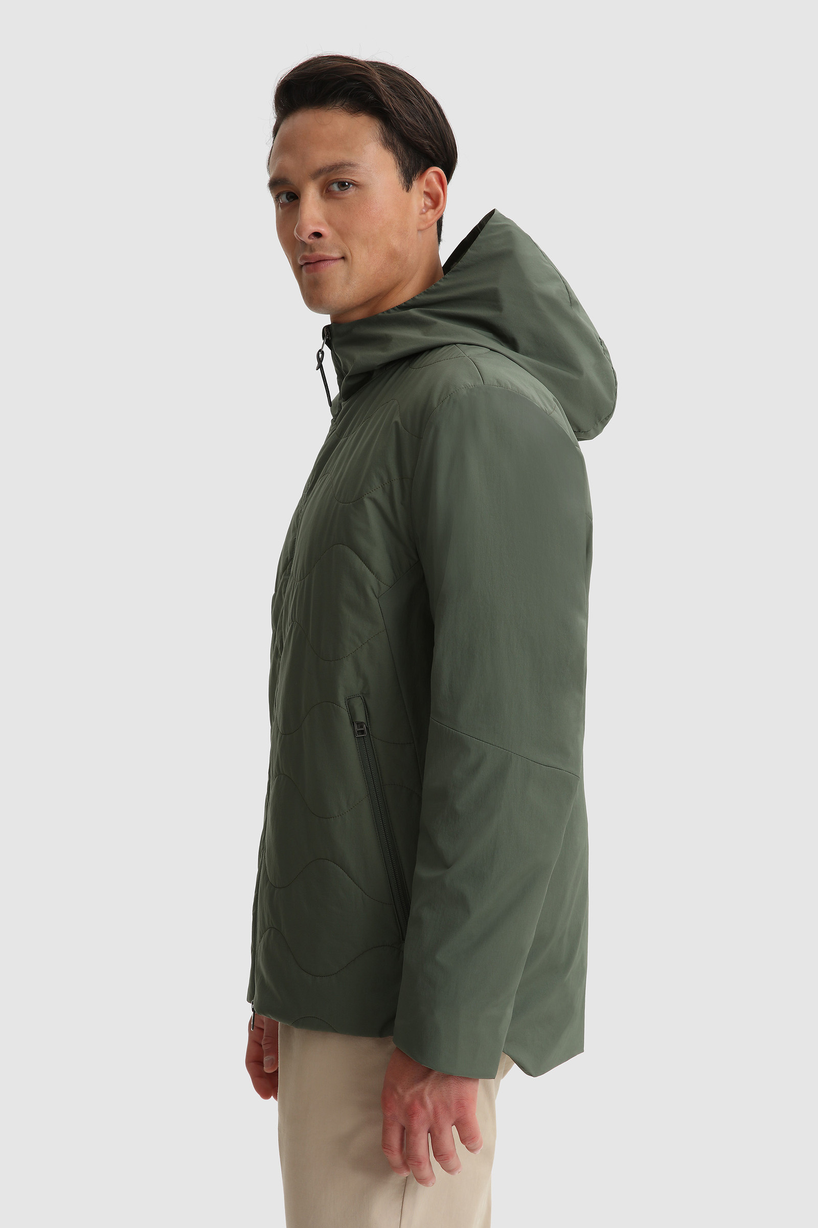 Ripstop hooded jacket