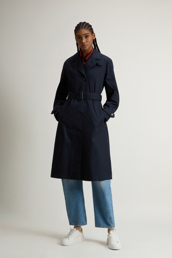 ジャケット WOOLRICH Woman Jacket Blue CFWWOU0538FRUT0001 DKN Women's outerwear: jackets, winter coats and parkas