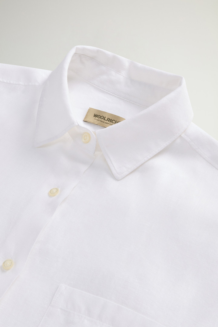 GD LINEN SHIRT White photo 6 | Woolrich