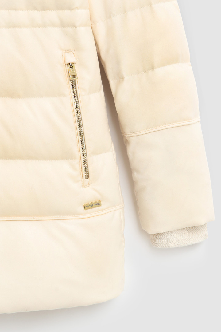 Luxury Parka in Italian virgin wool and silk