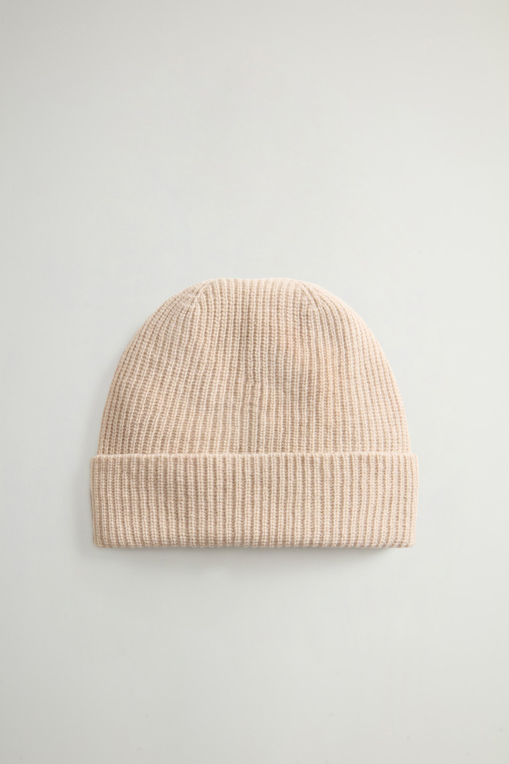 Beanie in Wool Blend White photo 2 | Woolrich