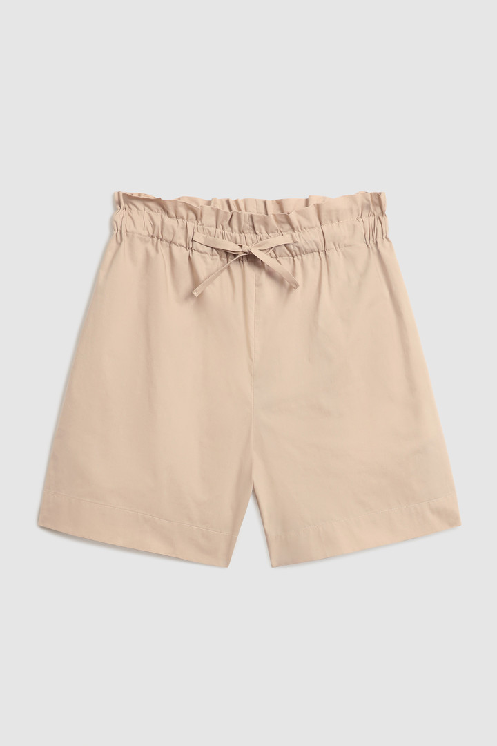 Shorts aus Baumwollpopeline Beige photo 4 | Woolrich
