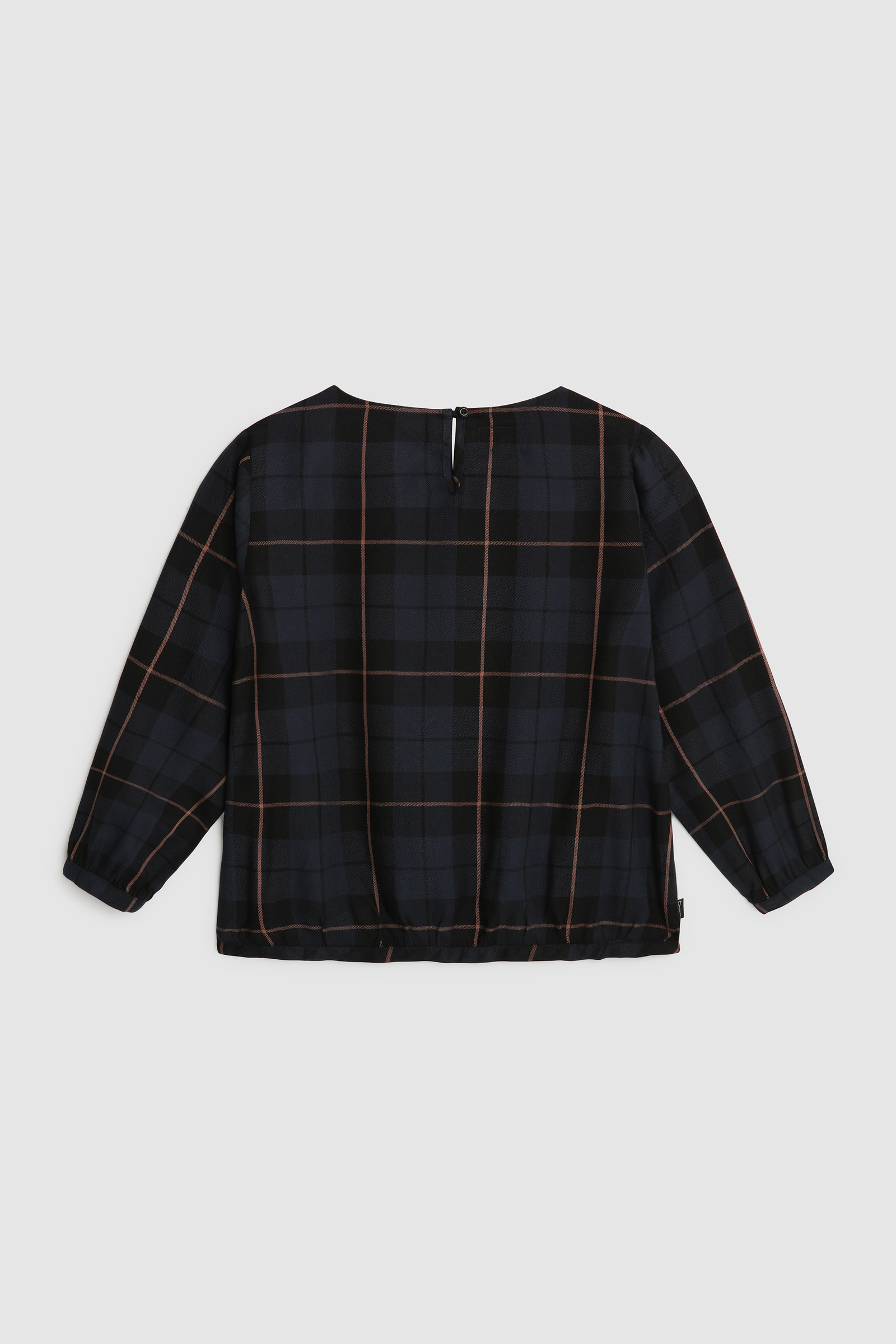 Twill-Bluse mit Karomuster für Mädchen
