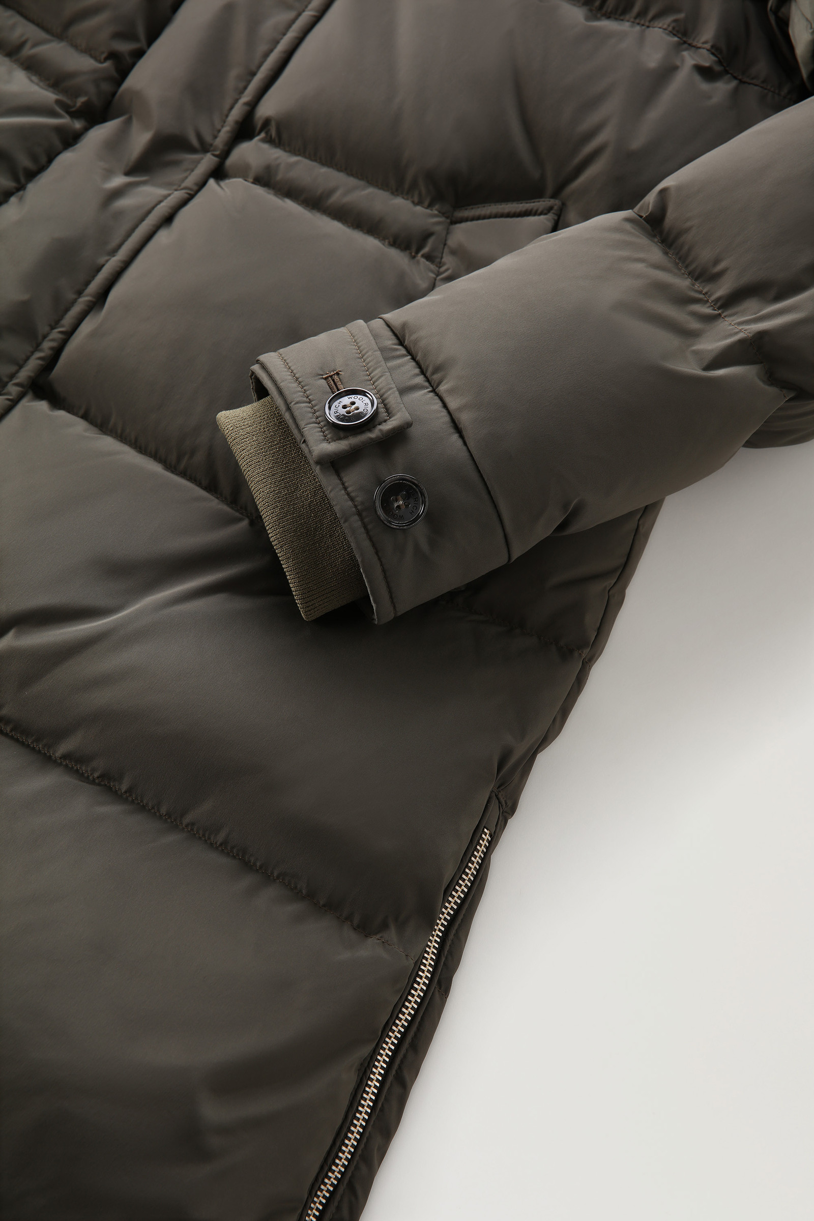 Alsea Hooded Down Jacket Green photo 8 | Woolrich