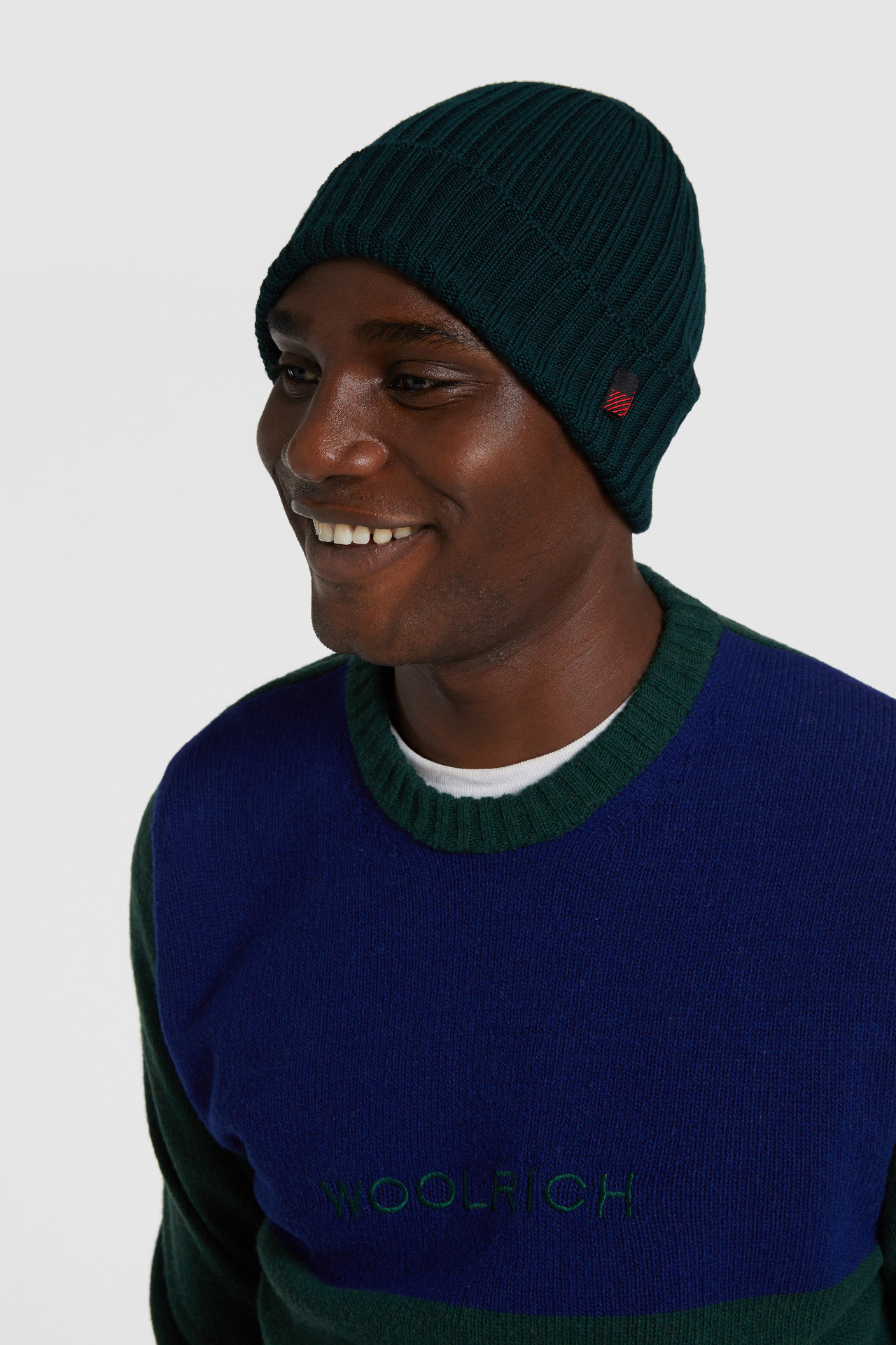 Rib-Stitched Wool Beanie