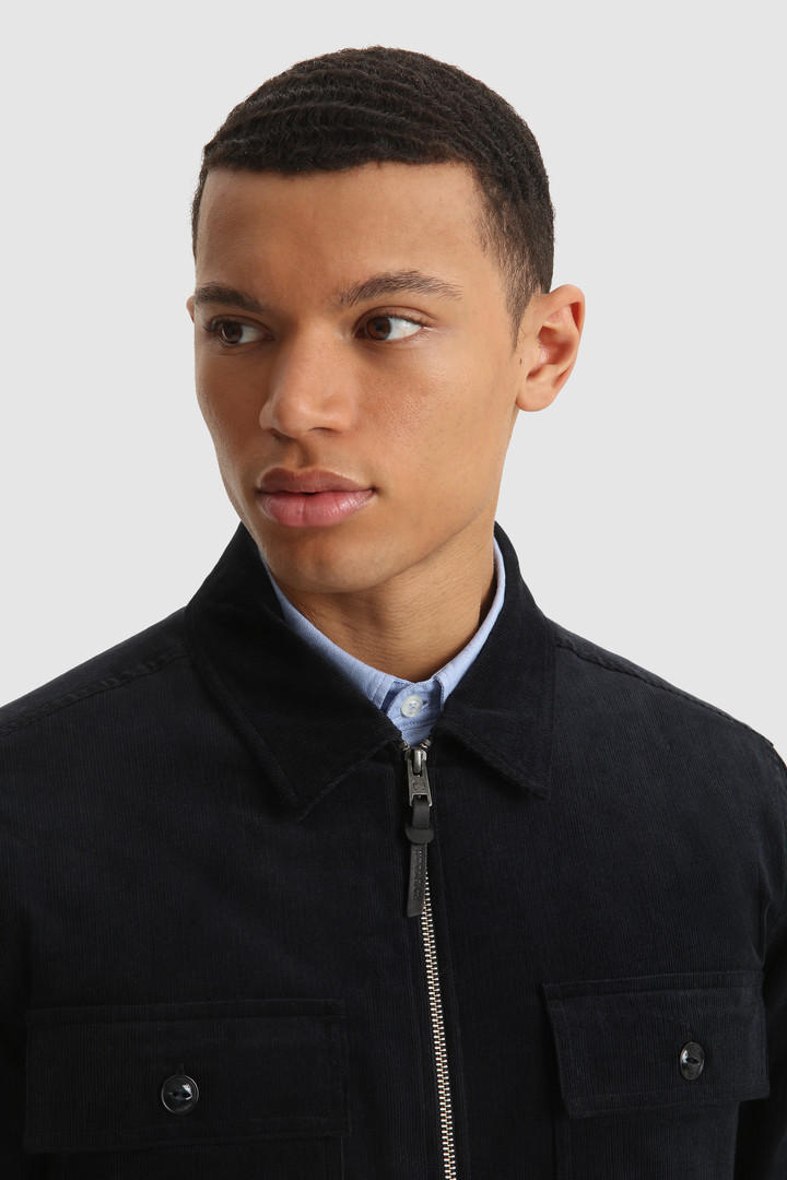 Giacca camicia Stag in velluto con imbottitura PrimaLoft® blu photo 5 | Woolrich